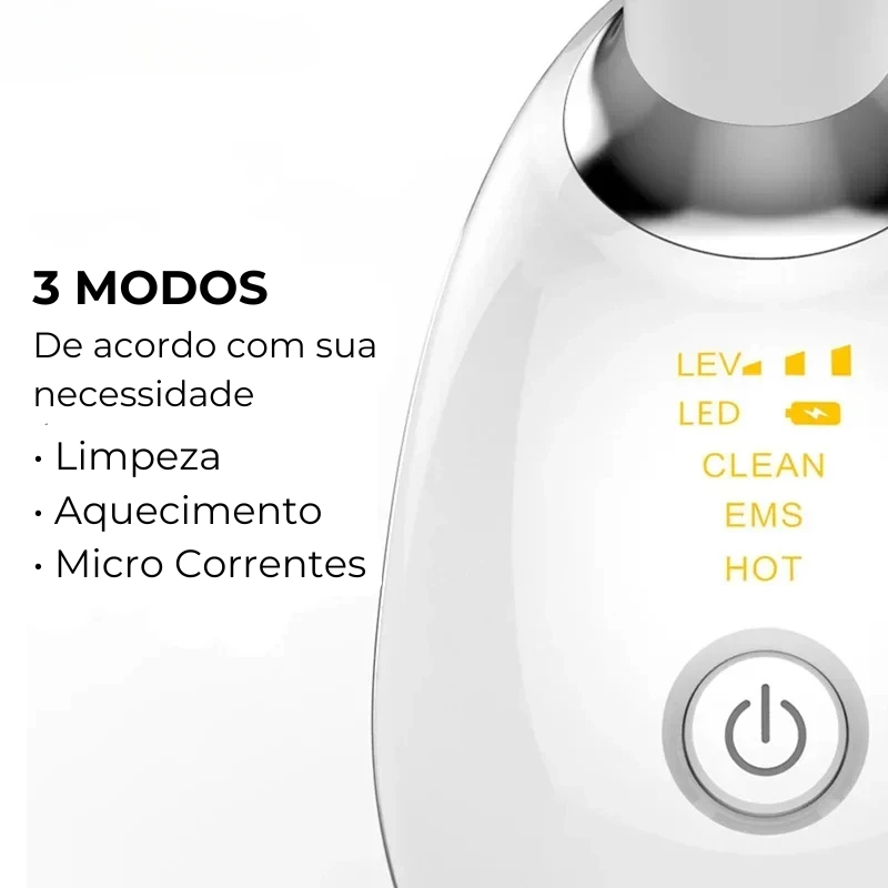 Massageador Facial LED
